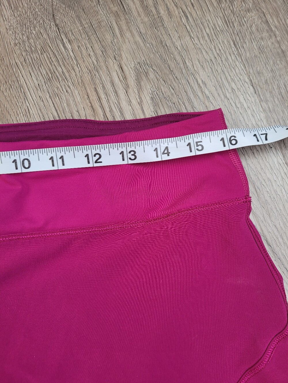 Lululemon Pace Rival Skirt *Tall 15" Size 8 Magenta Deep Fuchsia Pink Berry - Picture 7 of 9